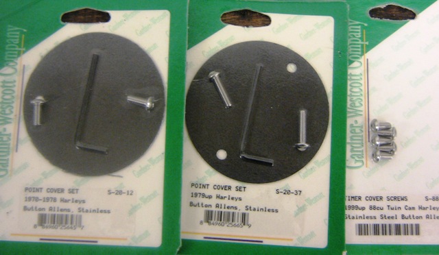 point/timer screws set