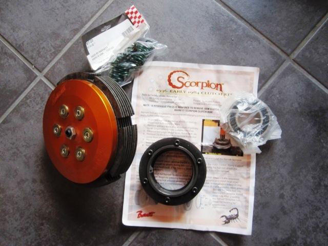 1 BARNETT SCORPION BILLET CLUTCH KIT