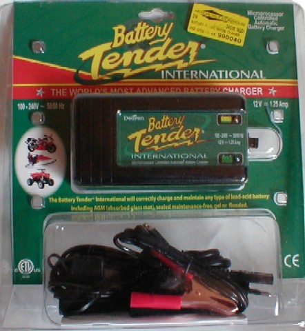 Batteri lader 1,25 amp