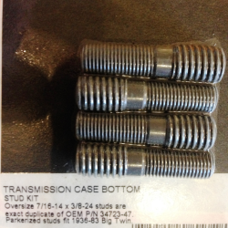 Transmission case bottom stud kit (os)